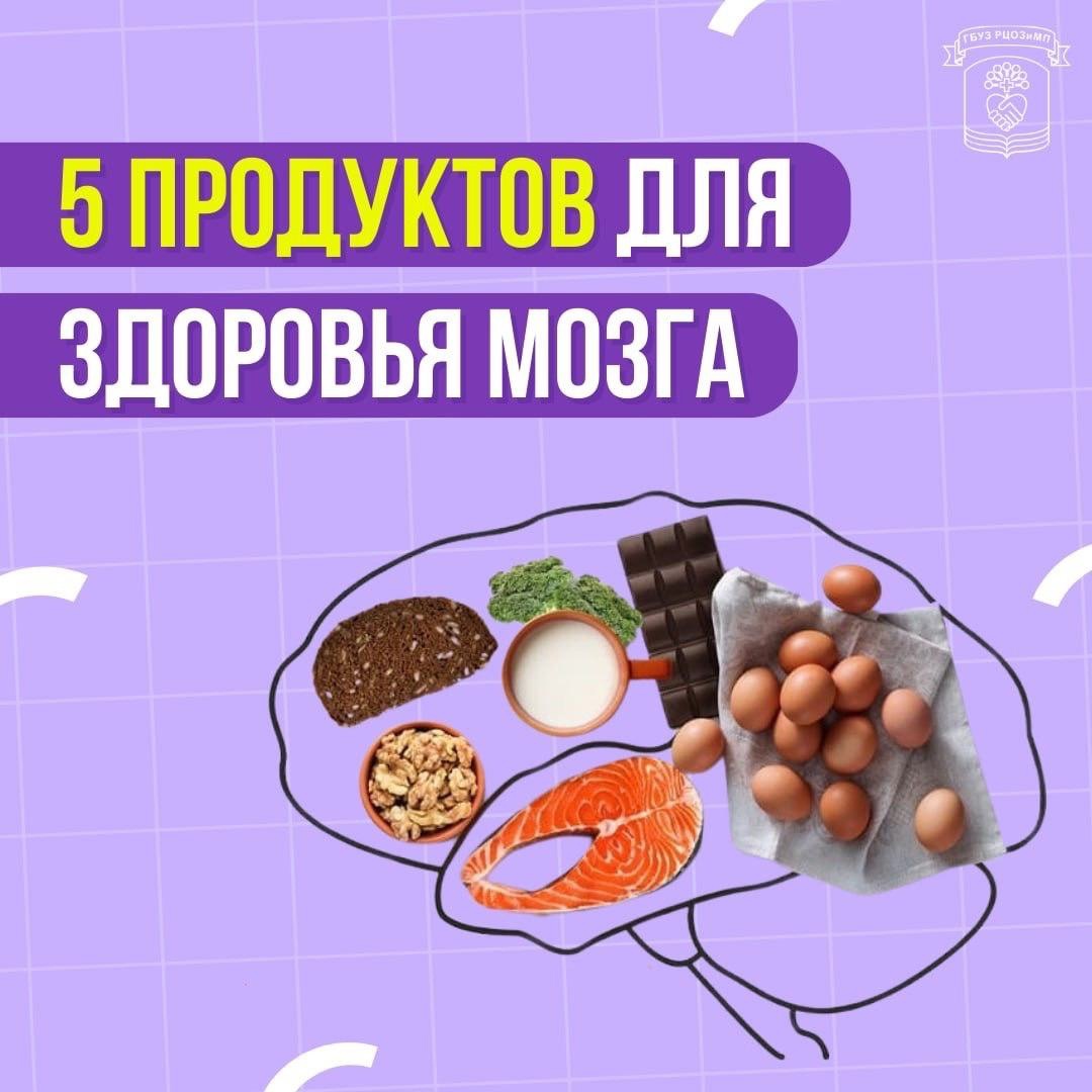 Ваш мозг - самый важный орган, поэтому важно кормить его продуктами, способствующими его оптимальной работе.
