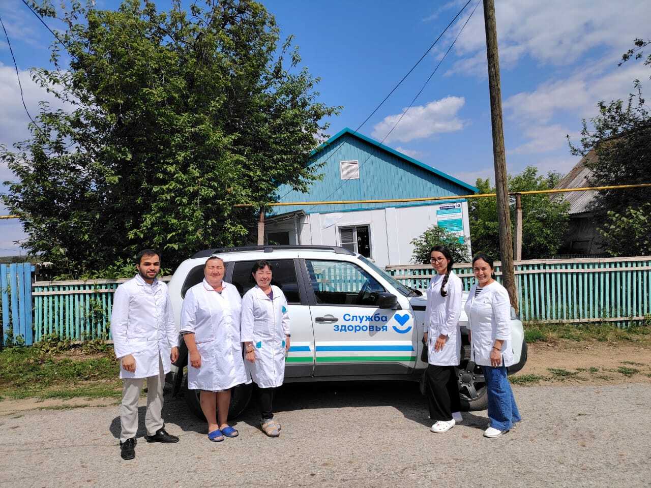 Комплексный выездной прием населения в деревне Галиахметово.
