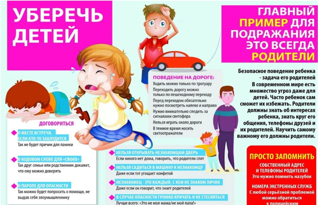 Безопасность наших детей — забота каждого родителя!